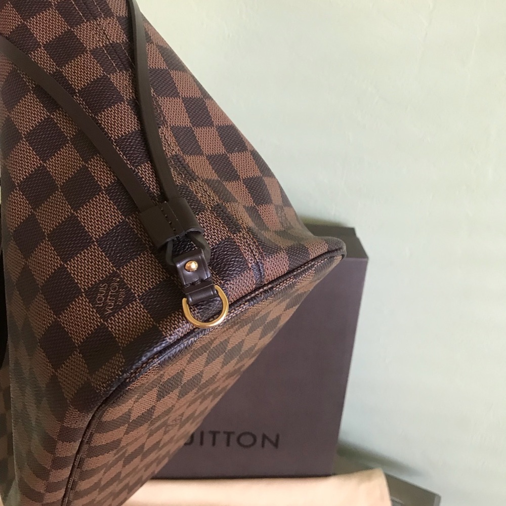 Traded😻Louis Vuitton Neverfull MM - Picture 4 of 8